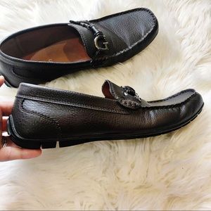 Guess McKinley Brown G Ornament Driving Mocs 9.5M